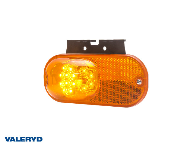 LED Pozicija WAŚ D/L 159,2x73.7x36,4 žuta 500mm kabel 
