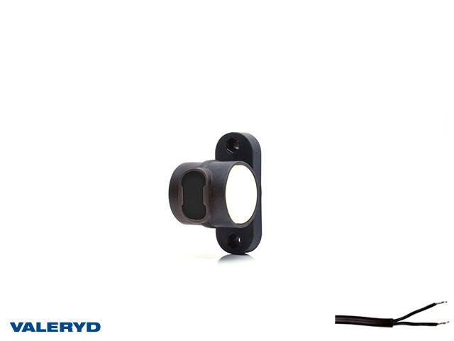 LED Svjetlo za označavanje širine WAŚ D/L 71,5x100x55 bijela/crvena 340mm kabel