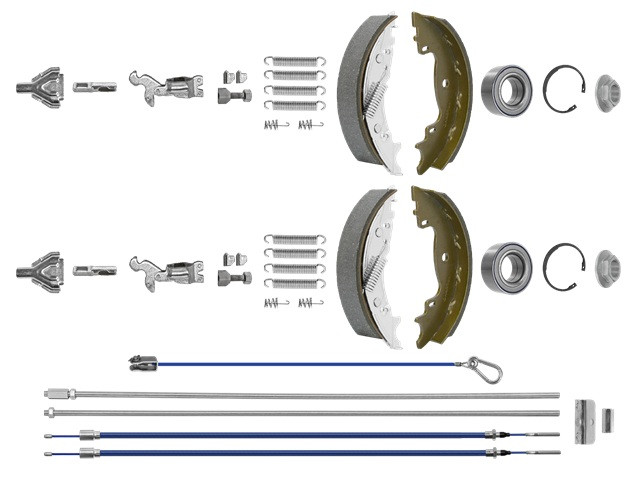 Set za servis prikolica Pro 9-51201