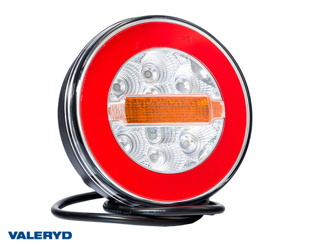 Rücklicht SCANDI-113; R/L; Ø140x50,5mm; LED 12/24V mit 1m Kabel