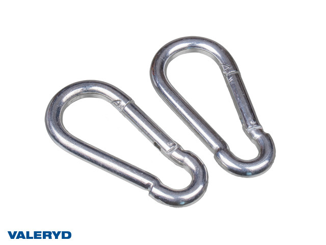 Carabiner 8x80 galvaniziran (2-kom)