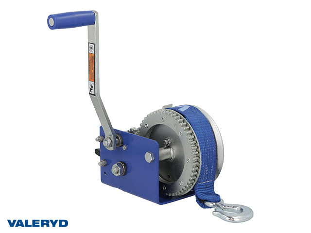 Seilwinde VALERYD 3200lbs/1450kg mit Seil 50mm x 6m
