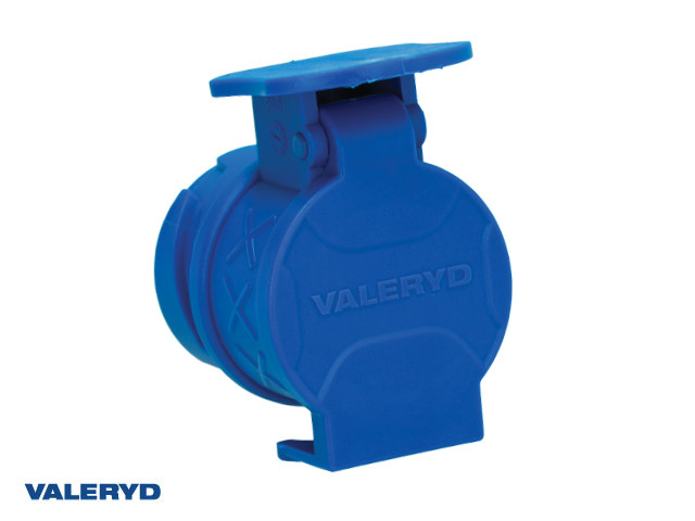 Stecker Adapter 13-7 polig für Anhänger Blau