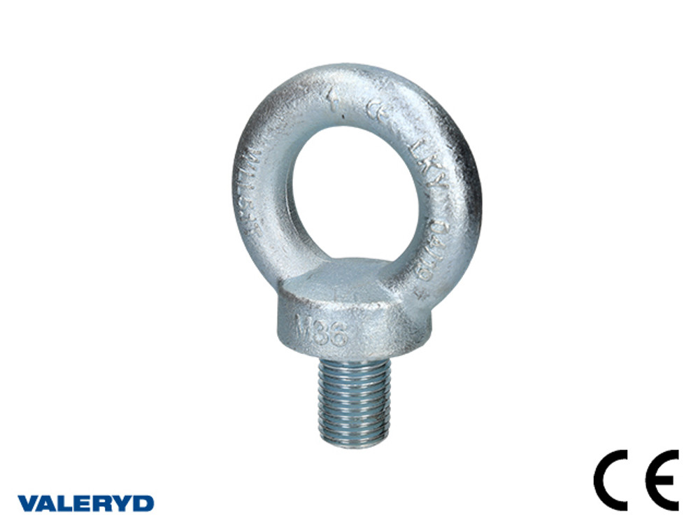 Lifting eye Bolt, DIN580, WLL 5100Kg, M36