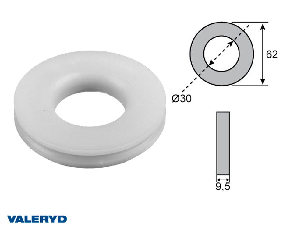 Wellendichtring 30x62,5x9,5 passend für BPW / 3-teilig