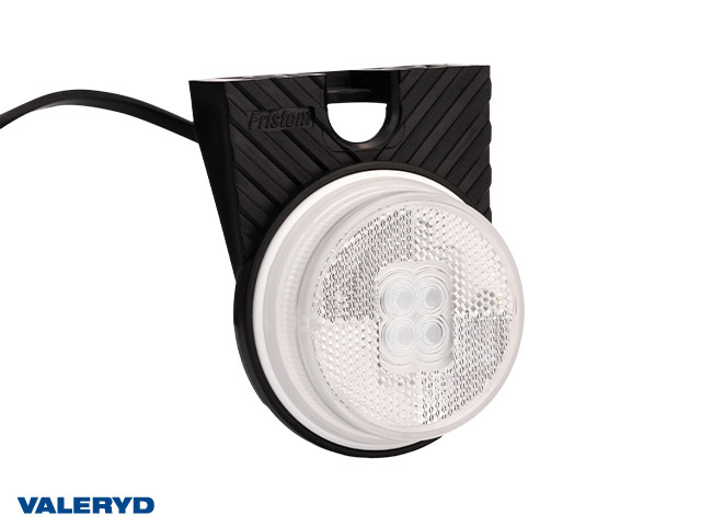 LED Pozicijsko svjetlo L Ø80x118x29mm bijela 46cm kabel