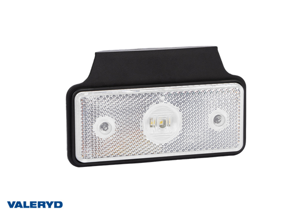 LED Positionsleuchte Valeryd 118x72x30 weiß 12-30V mit 450mm Kabel