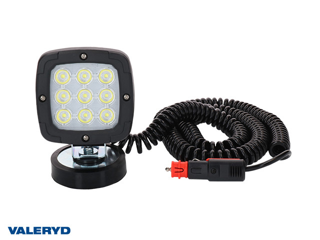 LED Radna lampa 1800Lm,100x100x74 montira se pomocu magneta, spiralni kabel 7,8m 