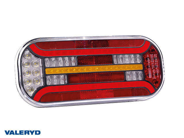 LED Straznje svjetlo SCANDI-600 Valeryd D 302x130x51mm 12-36V ulazi. 1m kabal
