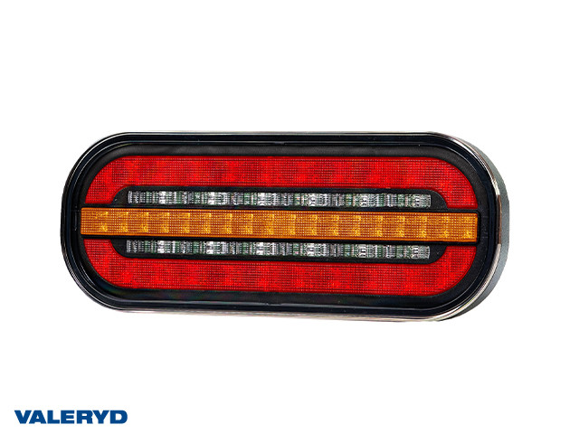 Rücklicht SCANDI-320; R/L; 195x75x35; LED 12V; Bajonett 5-pol.