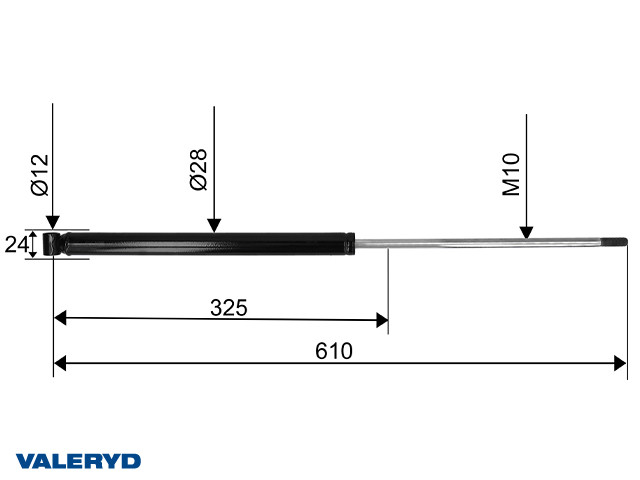 Auflaufdämpfer passend für Schlegl SFV 14 cc=610