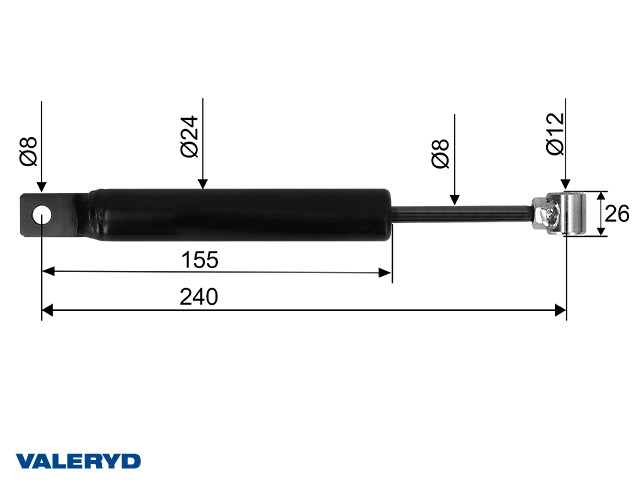 Auflaufdämpfer passend für Peitz PAV/SR 2,0 cc=240