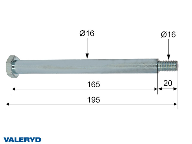 Lagerbolzen AL-KO 2,8 VB/1 Ausf. C
