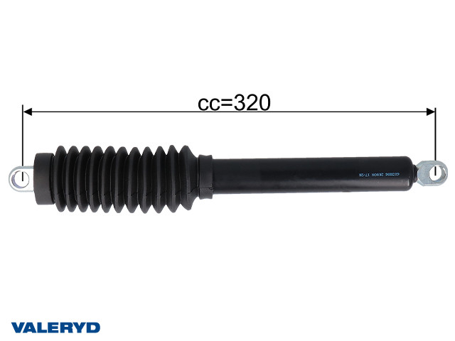 Gasfeder für Handbremshebel AL-KO 2,8 VB/1 Ausf. C