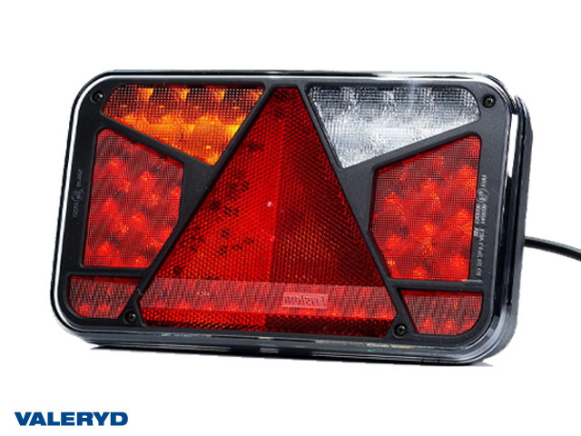 LED Straznje svjetlo SCANDI-370, L,12-36V, 7 funkcija, 1 metar kabela