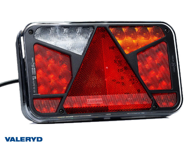 LED Straznje svjetlo SCANDI-370, D, 12-36V, 7 funkcija, 1 metar kabela
