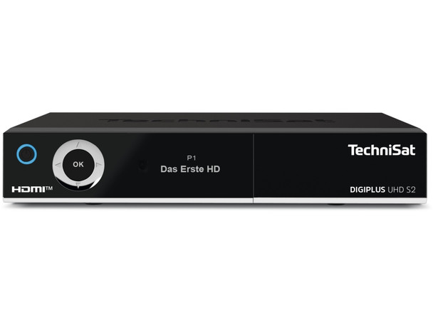 TechniSat DIGIPLUS UHD S2 OLED 4K UHD Twin Tuner Satellite Receiver