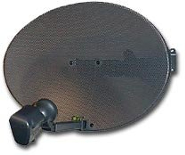 Triax 43cm Zone 1 Satellite Dish with Single Output LNB