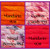 Malabrigo Verano Pima Cotton Yarn in Mandarin 908, Cotton Candy 955, Mixed Berries 954, and Mandarin 908 color swatches side by side.