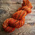 Handspun Merino Wool Yarn - Jack-O'-Lantern's Glow