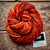 Handspun Merino Wool Yarn - Jack-O'-Lantern's Glow