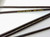 Lantern Moon Ebony Double Pointed Knitting Needles, 3.75mm, handcrafted luxury, US size 5, ebony knitting needles with gold lettering.