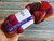 Malabrigo Nube Petrichor hand dyed merino wool roving 4oz braid