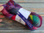 Malabrigo Nube Boreal hand dyed merino wool roving 4oz braid