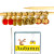 Set of 8 gold-toned Autumn stitch markers featuring owls, squirrels, acorns, and apples for knitting.