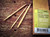 Brittany Birch Wood Cable Needles, 3-piece handcrafted knitting notions in natural wood color, packaged with product label on brown cardboard backing.