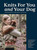 Knits For You and Your Dog book cover, woman holding dog, wearing matching sweater, forest background, 10 sweater designs for pets and owners.