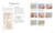 Knitting basics book page with instructional diagrams and text, showing techniques for knitting, including hands holding yarn and needles.