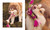 Husky dog plays with pink and green plush toy, Knits for Dogs sweater and blanket for furry friends, brown and white coat.