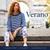 Malabrigo Verano  Pima cotton collection with 15 hand-knit designs.  Book cover: a woman wearing a blue-striped shirt and floral pants.