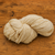 Handspun Bulky Merino Yarn: Liberty Creamy Ivory