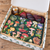 Woodland Gift box packed with a felted ornament, a 1000-piece mushroom puzzle, and a skein of pocion yarn.