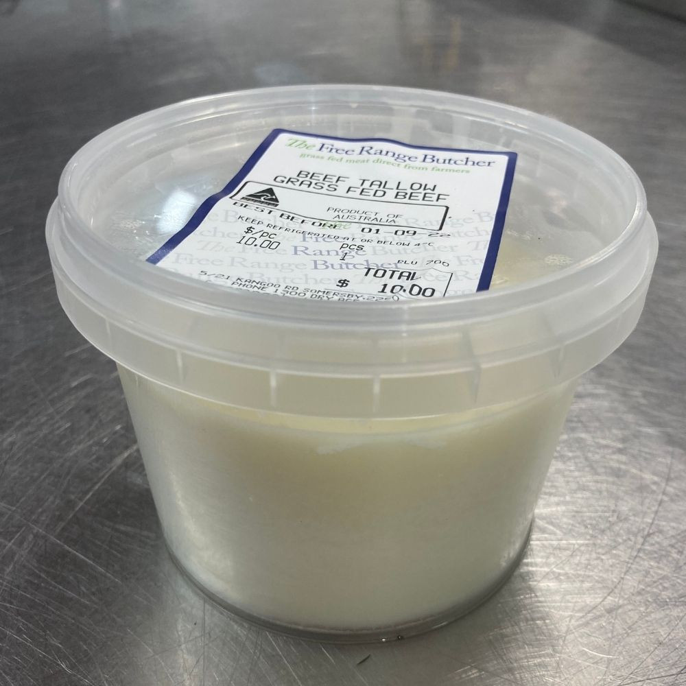 Grass Fed Beef Tallow Buy Grass Fed Beef Online from The Free Range