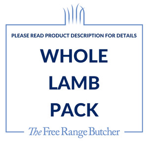 Save when purchasing a whole lamb.  Choose how you want it cut.