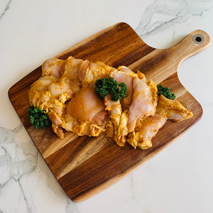 Marinated Butter chicken Thighs