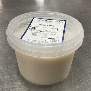 Free Range Pork Lard