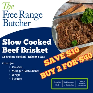 Pulled BBQ Brisket - Reheat & Serve
