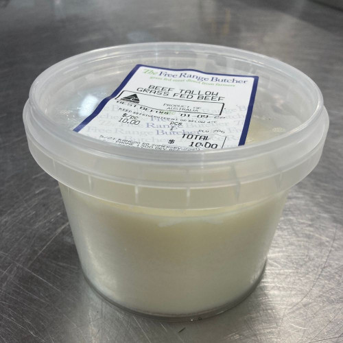 Grass Fed Beef Tallow Buy Grass Fed Beef Online from The Free Range Butcher