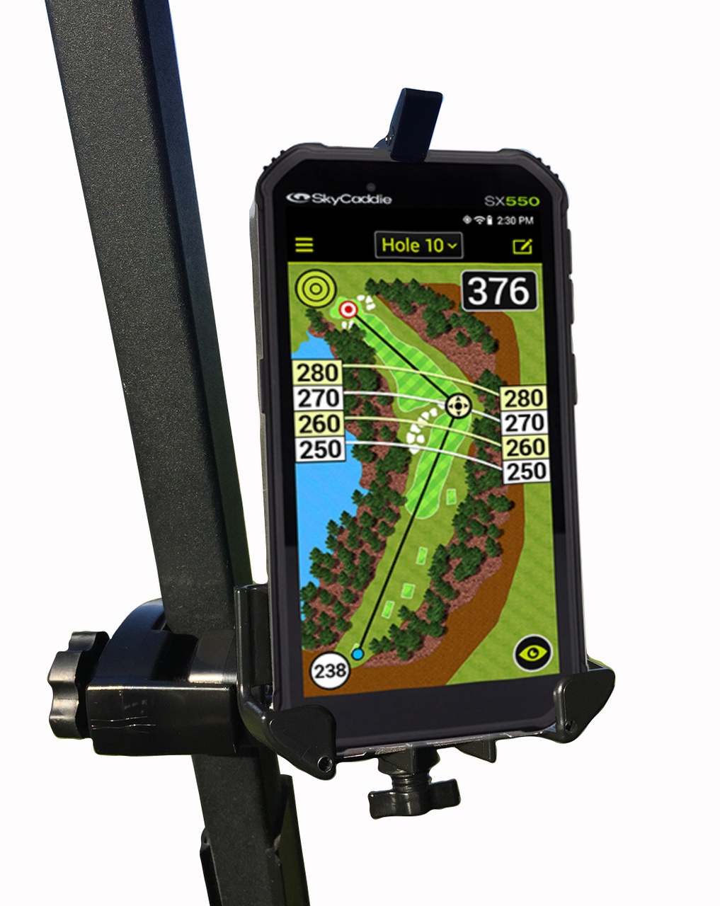 SkyCaddie SX550 Golf Cart Mount Caddie Buddy