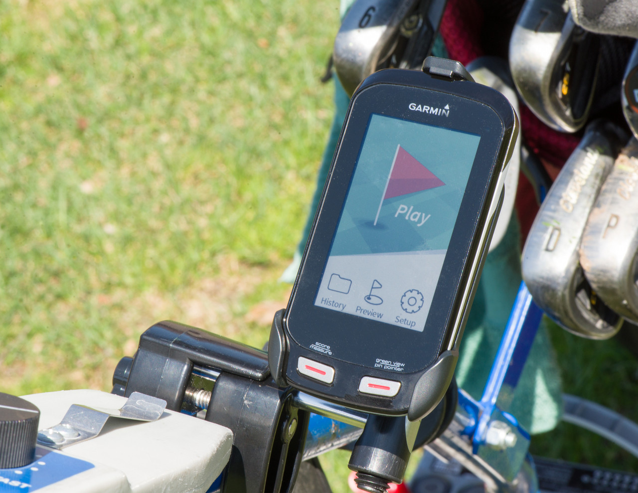 Golf Gps Mount Garmin G30 Holder Golf Cart Holder/Mount For Garmin