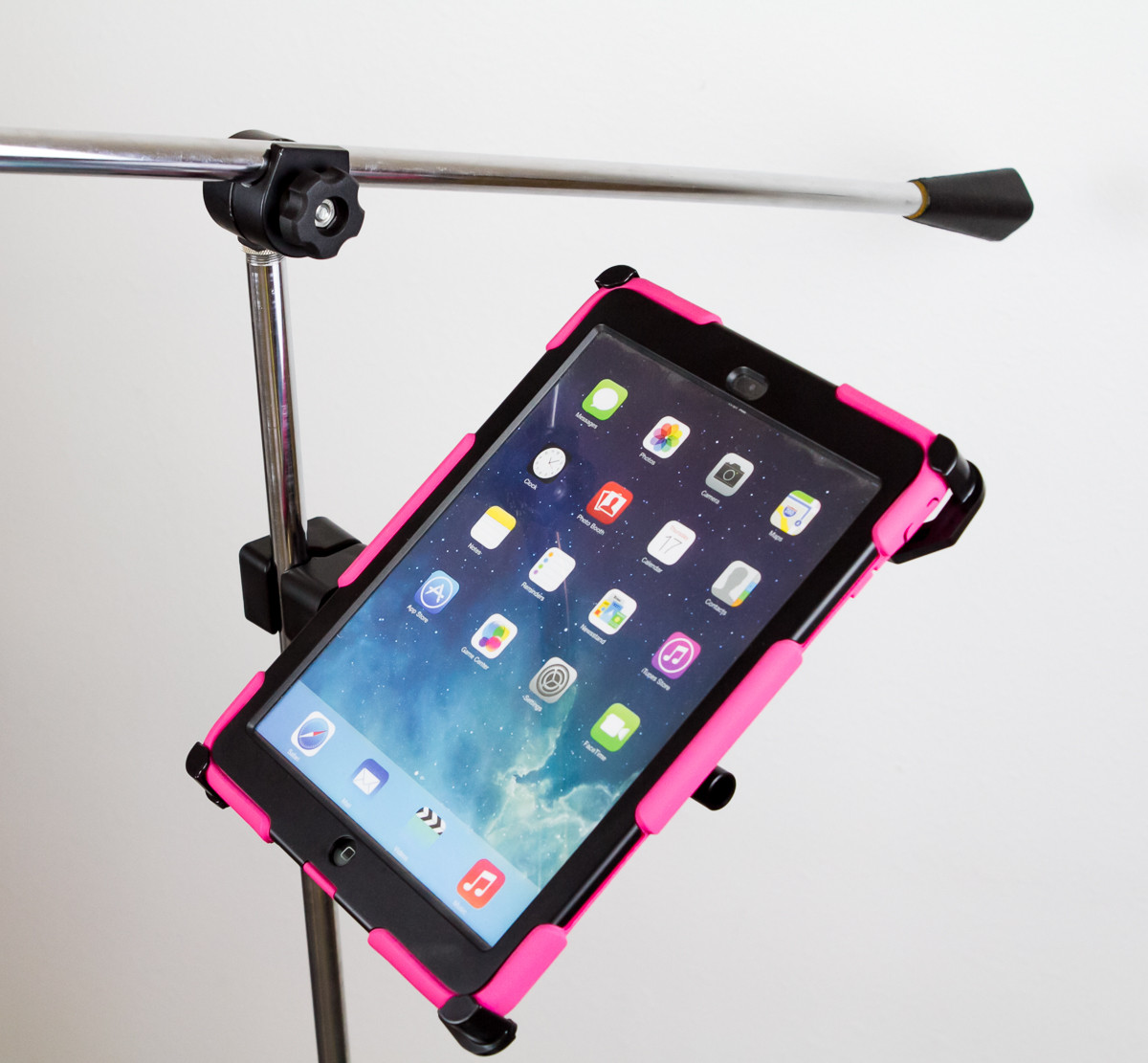 iPad Holder for Mic Stand Caddie Buddy