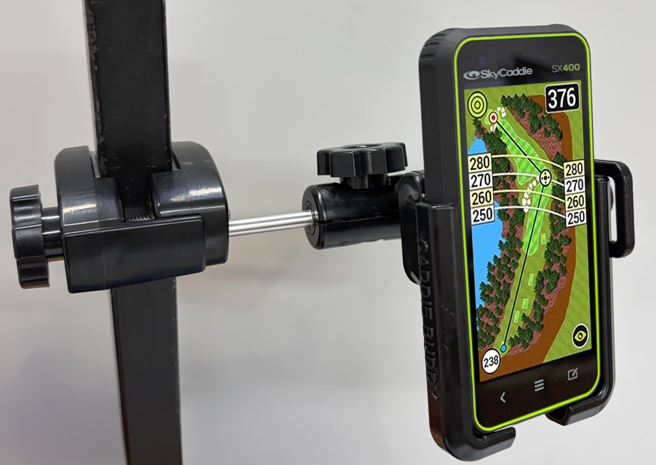 Golf Cart Holder/Mount for Garmin G80, Smartphones, and GPS Units