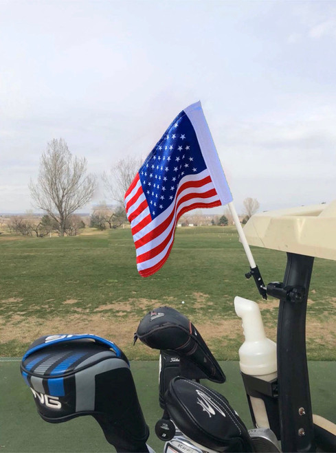Golf Cart Handicap Flag Mount