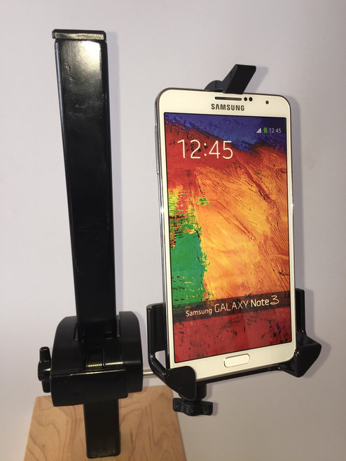 Galaxy Note golf cart mount