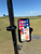 iPhone Golf Cart Mount/Holder Fits all Smartphones 2-4" Wide