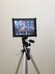 iPad Air Mounted on Tripod